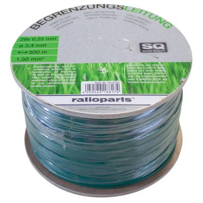 Rareelectrical - Heavy Duty Boundary Wire 500 Meter 3.4Mm Compatible With Husqvarna Automower 430X 440 450X 520 550