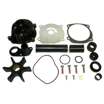 Rareelectrical - Water Pump Kit Compatible With 1994-2000 Johnson Evinrude 4 Cyl 3.685 Big Bore Looper 120 125 130