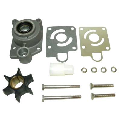 Rareelectrical - Water Pump Kit Compatible With 1979-1989 Chrysler Force Outboard 75 85 90 100 105 115 125 140 Hp