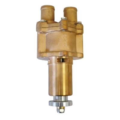 RAREELECTRICAL - Sea Water Pump Compatible With Mercruiser 228 305 Mc1 Gm 305 5.0L V8 V-Belt Sterndrive Inboard