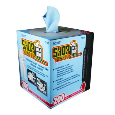 Rareelectrical - Premium Blue Shop Towels 200 Count Disposable 10X14 Sheets Compatible With John Deere Ty16353