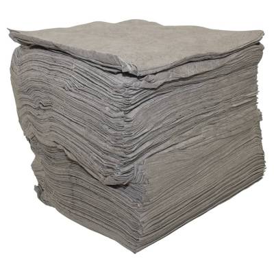 Rareelectrical - Universal Sorbent Absorbent Pad 15X17 Perforated Center 200 Pack Oil Water Absorbent Garage Shop
