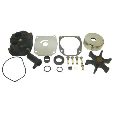 Rareelectrical - Water Pump Kit Compatible With 1989-2001 Johnson Evinrude 3 Cyl 3.187 Bore Looper 70 Hp 2-Stroke