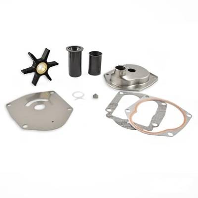 Rareelectrical - Water Pump Kit Compatible With 1997-2006 Mercury Mariner 2 Cyl 4-Stroke 25 Hp 3 Cyl Jet 30 Hp