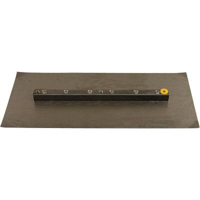 Rareelectrical - Power Trowel Finish Blade 6X14 0.063 Carbon Steel Bar Mount Compatible With Multiquip F-900, Stone