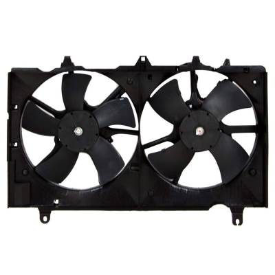 Rareelectrical - New Engine Cooling Fan Compatible With Nissan 350Z 3.5L 3498 2007 By Part Number 21481-Ev02b