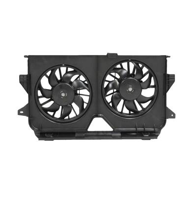 Rareelectrical - Radiator Condenser Fan Assembly Compatible With Dodge Grand Caravan 2005-2007 Chrysler Town Country