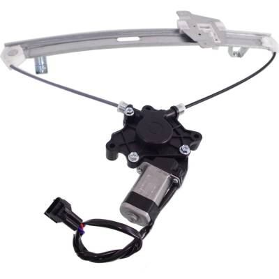 Rareelectrical - New Rear Right Window Regulator Compatible With Mitsubishi Galant Es Se 2004-2012 Mr599950 Mi1551114