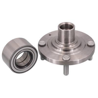 RAREELECTRICAL - Front Spindle Hub Assembly Compatible With 2004-2008 Suzuki Forenza Sedan Wagon 2005-2008 Reno