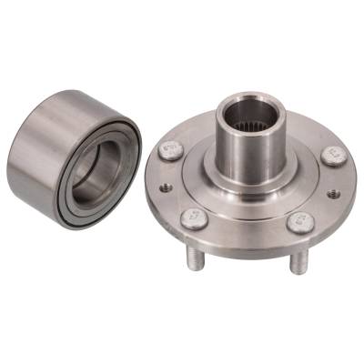 RAREELECTRICAL - Rear Spindle Hub Assembly Compatible With 2006-2007 Mazda 6 Sedan Fwd Front-Wheel Drive 5-Lug Abs