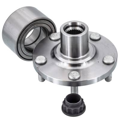 RAREELECTRICAL - Rear Spindle Hub Assembly Compatible With 2001-2007 Toyota Highlander 2004-2017 Toyota Camry