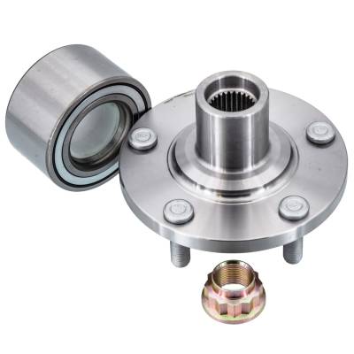 RAREELECTRICAL - Rear Spindle Hub Assembly Compatible With 2001-2005 Toyota Rav4 2002-2003 Toyota Camry Fwd/Awd 5-Lug