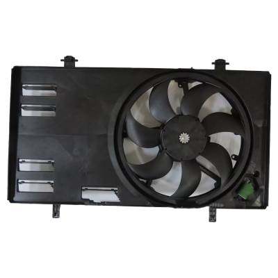 Rareelectrical - New Dual Radiator And Condenser Fan Compatible With Ford Ecosport S Se Ses Titanium Sport Utility