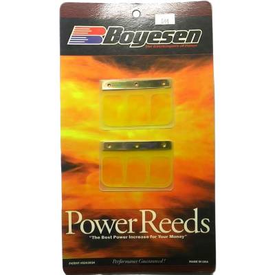 Rareelectrical - New Dual-Stage Power Reeds Compatible With 1990-1997 Yamaha Wr 250 Yz 250 2-Stroke Motocross Boyesen
