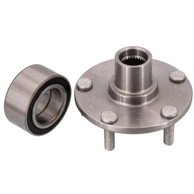 RAREELECTRICAL - Rear Spindle Hub Assembly Compatible With 1995-1999 Nissan Maxima 1996-1999 Infiniti I30 Fwd 5-Lug