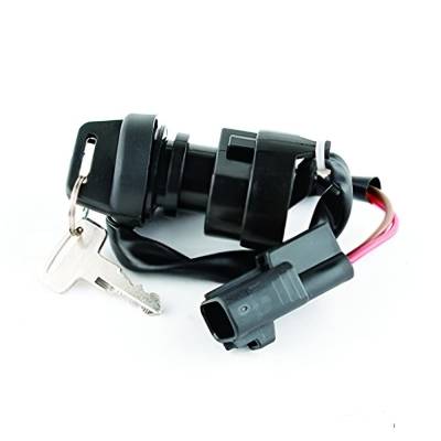 Rareelectrical - New Ignition Key Switch Compatible With 2002-2018 Yamaha Yfm400 Big Bear 400 Yfm700r Raptor 700