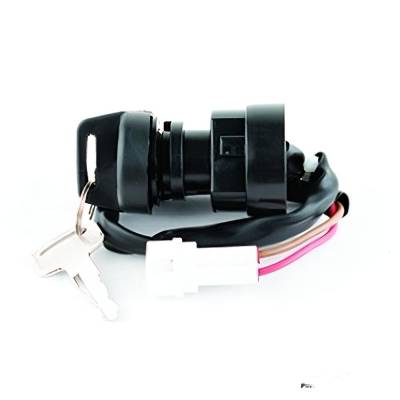 Rareelectrical - New Ignition Key Switch Compatible With 2002-2006 Yamaha Yfz350 Banshee 350 350Cc 2-Stroke Twin