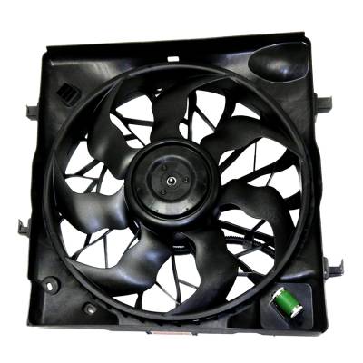 Rareelectrical - New Cooling Fan Compatible With Kia Optima 1.6L 2016-2020 By Part Number 25380D5280 Ki3115147