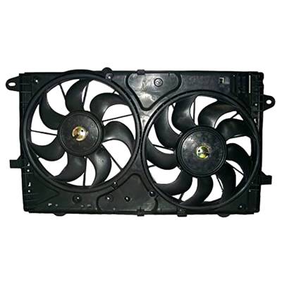 Rareelectrical - Radiator Cooling Fan Assembly Fits 1998-2020 Buick Chevrolet Impala Malibu Limited 2.0L 2.5L 3.6L
