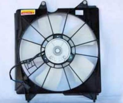 Rareelectrical - New Engine Cooling Fan Assembly Compatible With Honda 2010-13 Accord Crosstour 08-12 Accord