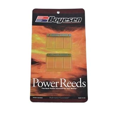 Rareelectrical - New Power Reeds Compatible With 1985-1992 Yamaha Yz 125 Ytz250 Tri-Z 2-Stroke Motocross Boyesen