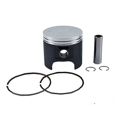 Rareelectrical - Piston Kit +1.00Mm Over 76.00Mm Compatible With 1987-1990 Kawasaki Js550 531Cc 1991-1995 550Sx