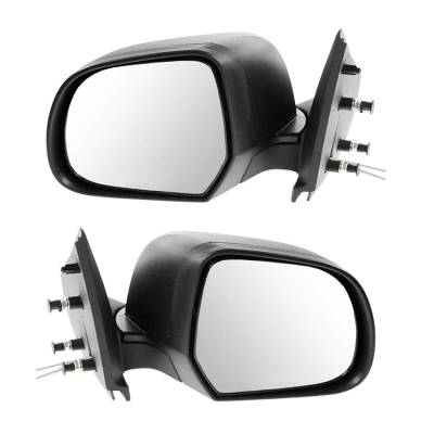 Rareelectrical - Left Driver & Right Passenger Side Door Mirror Compatible With 2012-2015 Nissan Versa Manual Folding