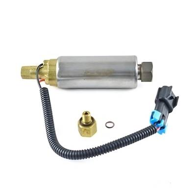 Rareelectrical - New Threaded Low Pressure Electric Fuel Pump Compatible With 1998-2010 Mercruiser Mcm 4.3L V6 5.0L