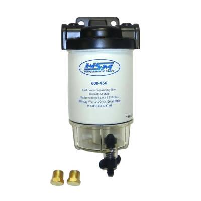 Rareelectrical - Marine Fuel Water Separator Kit Short Compatible With 1990-2024 Universal Marine