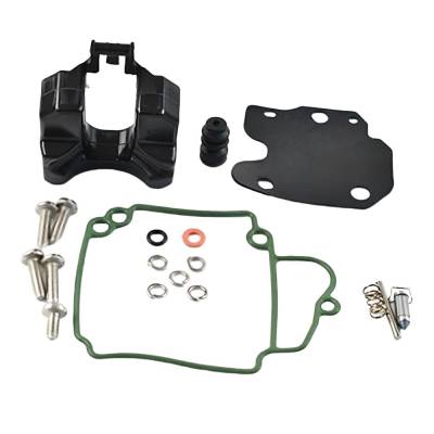 Rareelectrical - Carburetor Repair Kit Compatible With 2009-2021 Yamaha F25 T25 2-Cyl 4-Stroke 25Hp Outboard High