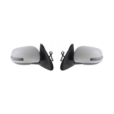 Rareelectrical - New Left Driver & Right Passenger Side Door Mirror Fits 2016-2020 Mitsubishi Outlander Power Manual