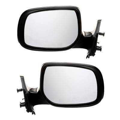 Rareelectrical - Left Driver & Right Passenger Side Door Mirror Compatible With 2007-2011 Toyota Yaris Power