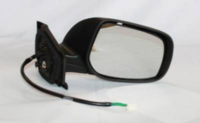 Rareelectrical - New Door Mirror Pair Compatible With Toyota 07-09 Yaris Hatchback Power W/O Heat To1320230 To1321230