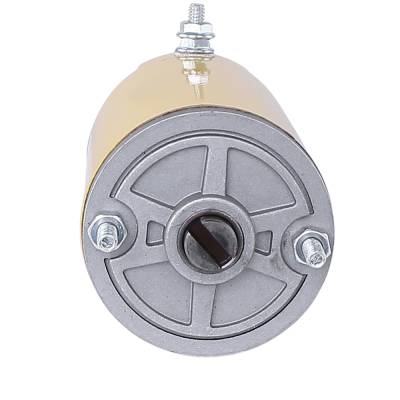 Rareelectrical - 12V Snow Plow Hydraulic Pump Motor OEM Replacement Compatible With Meyer E-47 E-46 Western Diamond