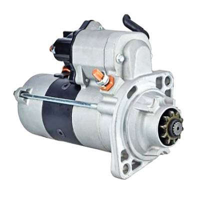 Rareelectrical - New 3.0Kw 10T Starter Motor Compatible With Cummins Isb 6.7L 5.9L 4.5L Diesel Medium-Duty Truck