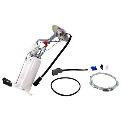 Rareelectrical - Fuel Pump Sender Assembly Rear 19-Gallon Plastic Tank 2-Port Compatible With 1992-1998 Ford F-350