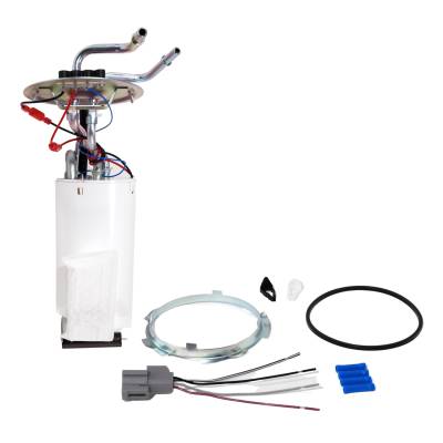 Rareelectrical - Fuel Pump Sender Assembly Rear 18-Gallon Steel Tank Compatible With 1990-1998 Ford F-350 1990-1996 F