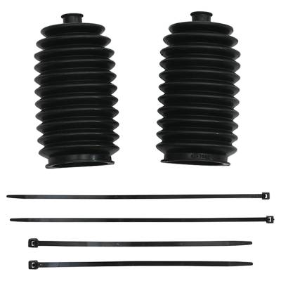 Rareelectrical - Ace 500 Single Cylinder Efi Polaris Tie Rod Boot Steering Rack Dust Cover Protection Kit Hardware