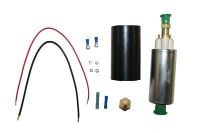 Rareelectrical - Inline Electric Fuel Pump Compatible With 1984-1989 Porsche 911 Carrera 3.2L Flat-6 1983-1991 944