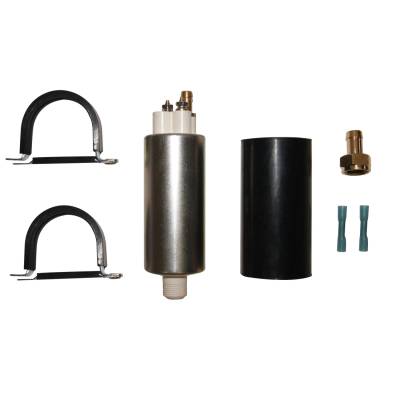 Rareelectrical - Inline Electric Fuel Pump Compatible With 1981-1989 Alfa Romeo Gtv-6 2.5L V6 Busso Milano 2.5L 3.0L