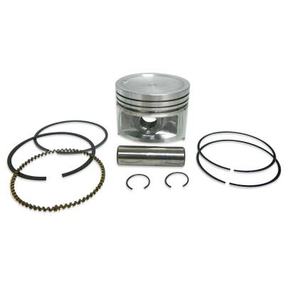 Rareelectrical - Piston Kit 0.50Mm Oversize 66.00Mm Bore Compatible With 1980-2002 Honda Xr200r Xr200 1984-1986