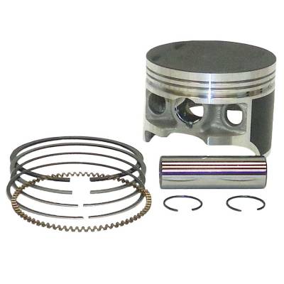 Rareelectrical - Foreman Rubicon 500 Piston Kit Compatible With 2001-2009 Honda Trx500fa 499Cc 4-Stroke 92Mm Standard
