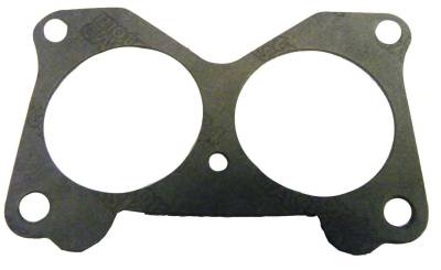 Rareelectrical - Carburetor Base Gasket Compatible With Johnson Evinrude V4 Crossflow 85 88 90 Hp 2-Stroke Outboard
