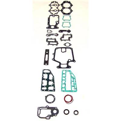 Rareelectrical - Outboard Powerhead Gasket Kit Compatible With 1989-1994 Force 40 50 Hp 2-Cyl 3.312 3.375 Bore A B C