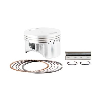 Rareelectrical - Piston Kit 0.75Mm Over Compatible With 2000-2006 Yamaha Kodiak 400 Yfm400 401Cc 85.25Mm Sohc