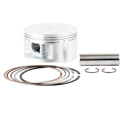 Rareelectrical - Piston Kit 0.75Mm Over Compatible With 2002-2008 Yamaha Grizzly 660 4X4 Yfm660f 660Cc 100.75Mm Sohc