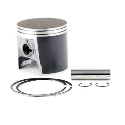 Rareelectrical - Piston Kit 1.00Mm Over 84Mm Bore Compatible With 1997-2003 Polaris Scrambler 400 4X4 Xplorer Trail