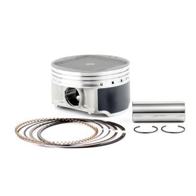 Rareelectrical - Piston Kit 1.00Mm Over 93Mm Bore Compatible With 2003-2014 Polaris Ranger 500 4X4 Scrambler