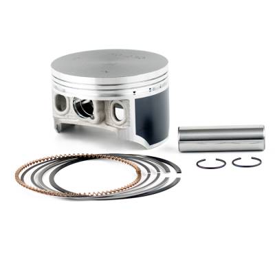Rareelectrical - Engine Piston Kit Compatible With 2004-2007 Honda Trx400fa Rancher At 86Mm Bore 397Cc 1.0Mm Over Ohv