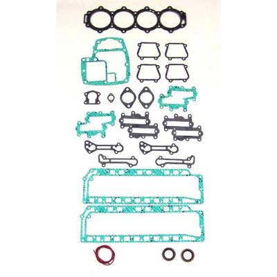 Rareelectrical - Powerhead Gasket Kit Compatible With 1971-1994 Chrysler Force 100 105 115 120 125 140 Hp 4-Cylinder